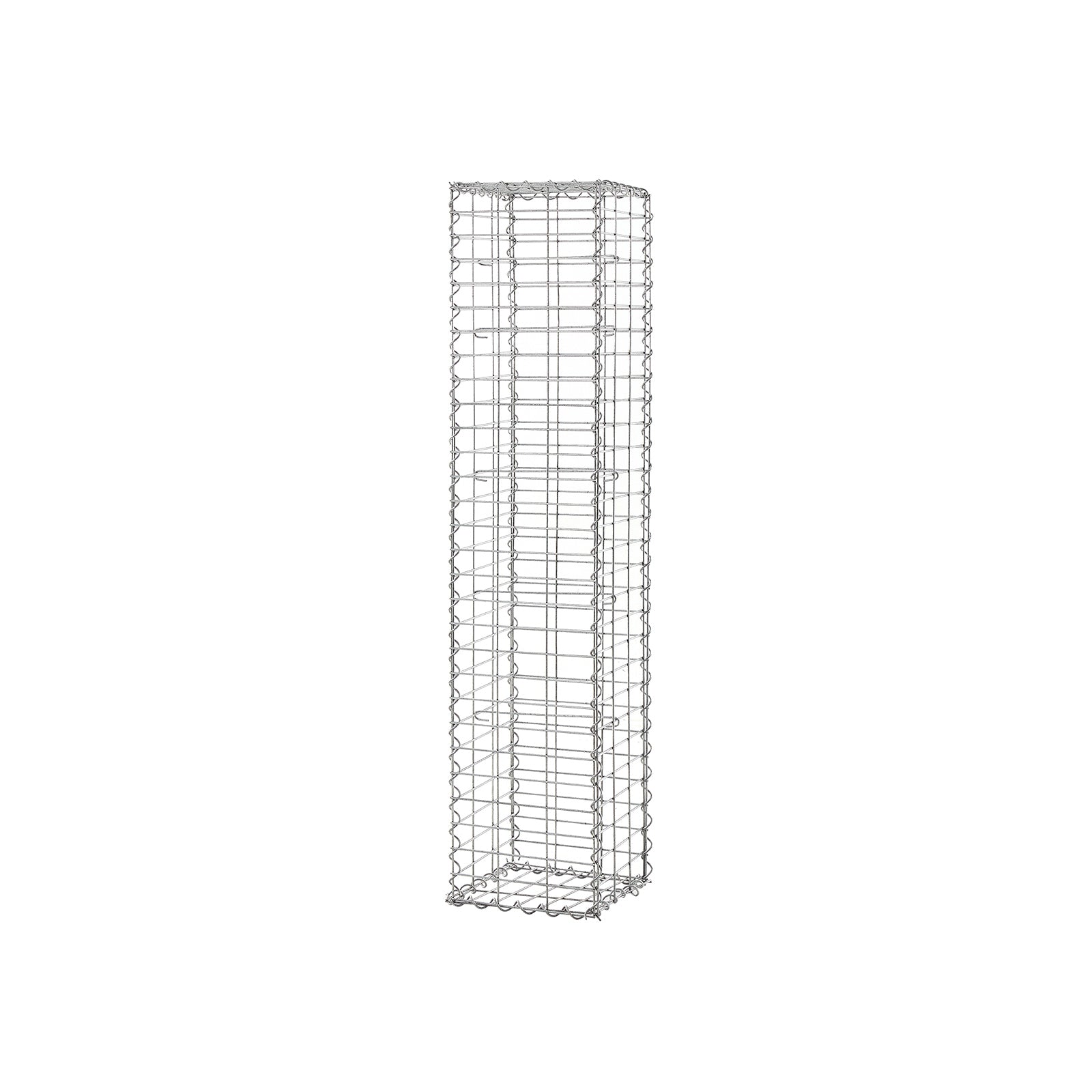 Schanskorf - Gabion SteenKorf - Wire High - 5 x 10 cm Maas - Silver