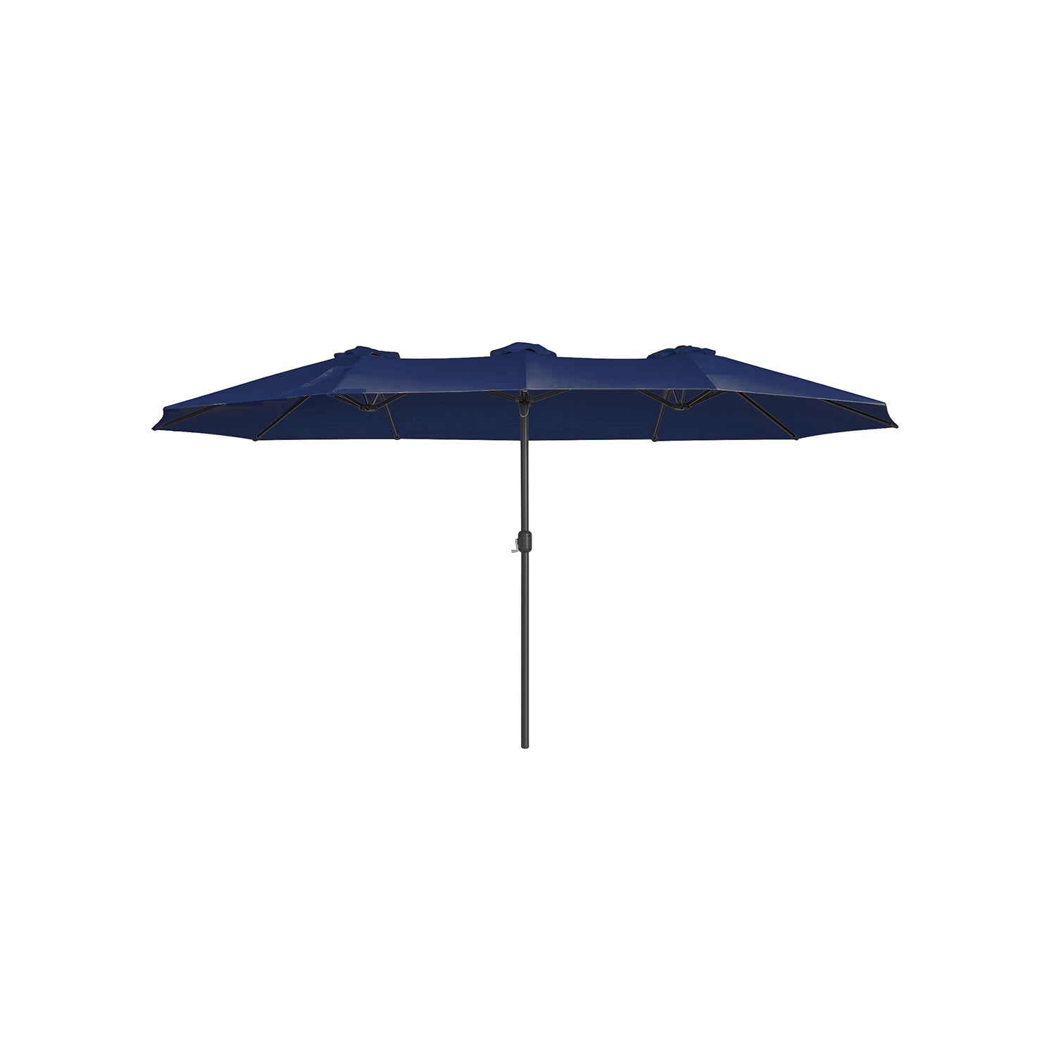 Dubbel parasol-460 x 270 cm-UV-skydd upp till UPF 50+