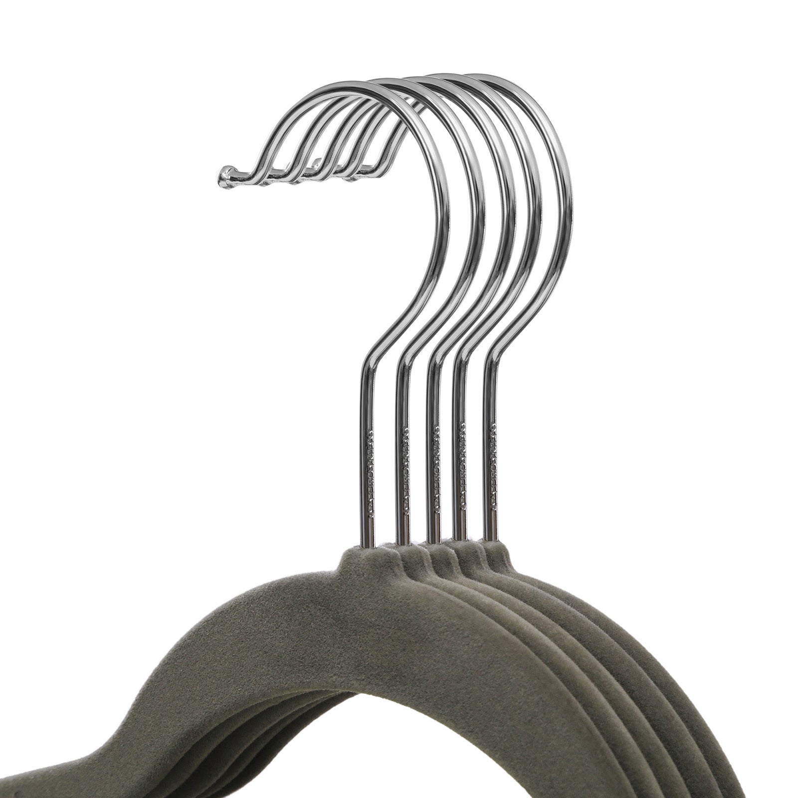 Uppsättning av 100 klädhängare