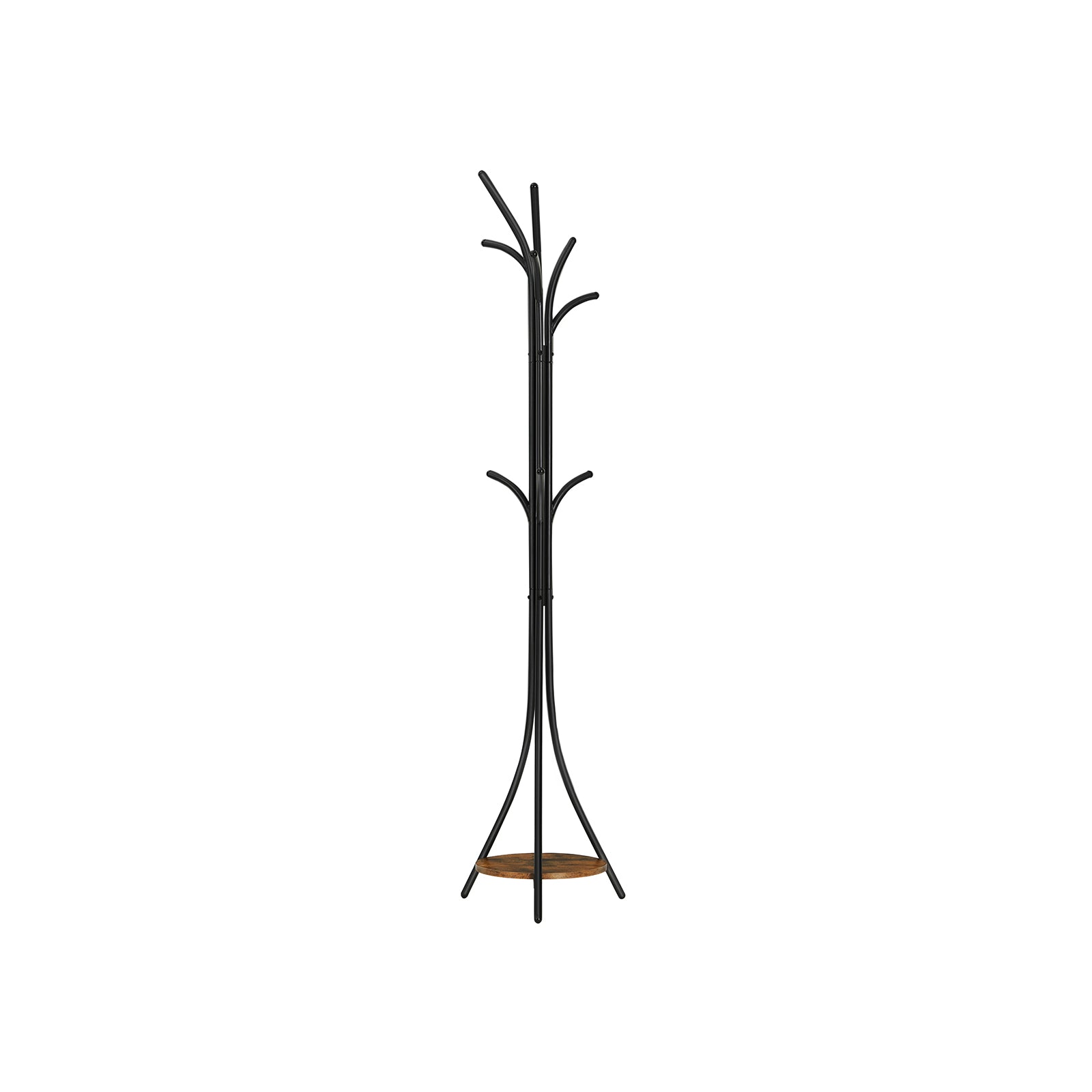 Coat Rack - Industrial Design - Med Plank