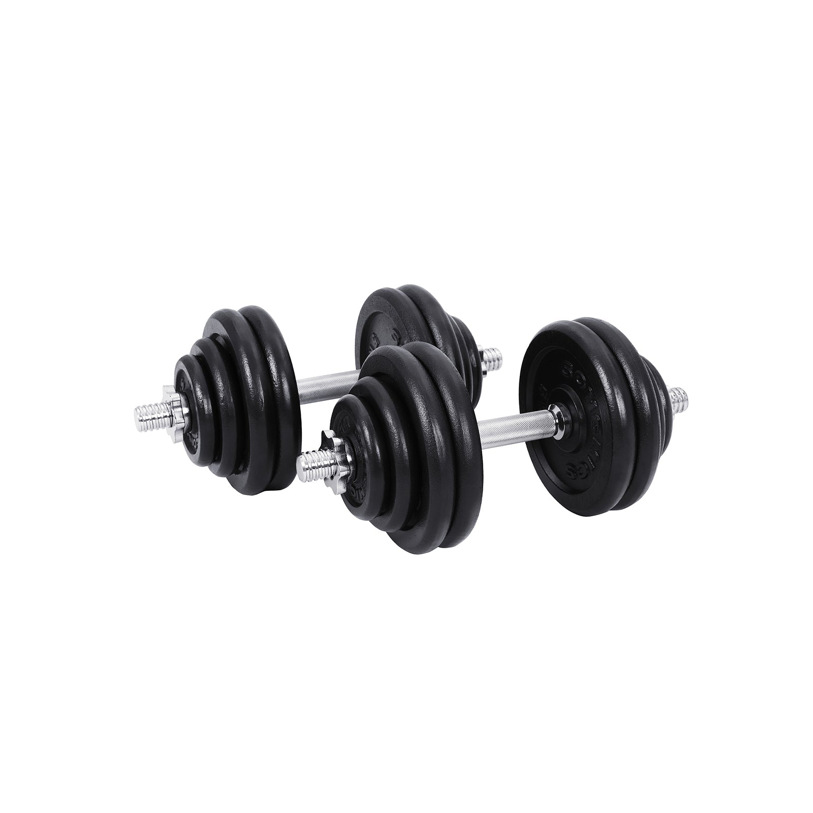 Dapper Set - Cast Iron - Dumbell Set - Justerbar - 60 kg - Hemmet Gym