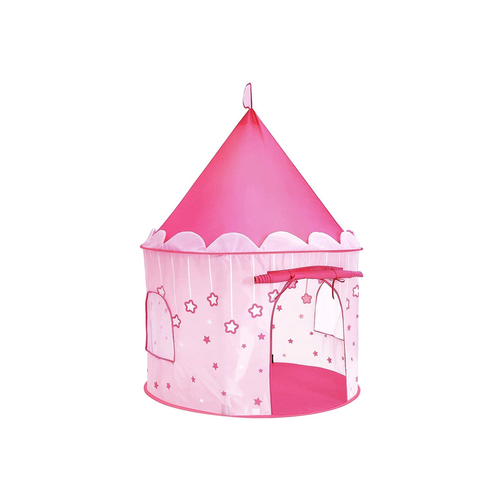 Spela tält - prinsessan tält - pop -up speelhuis - rosa
