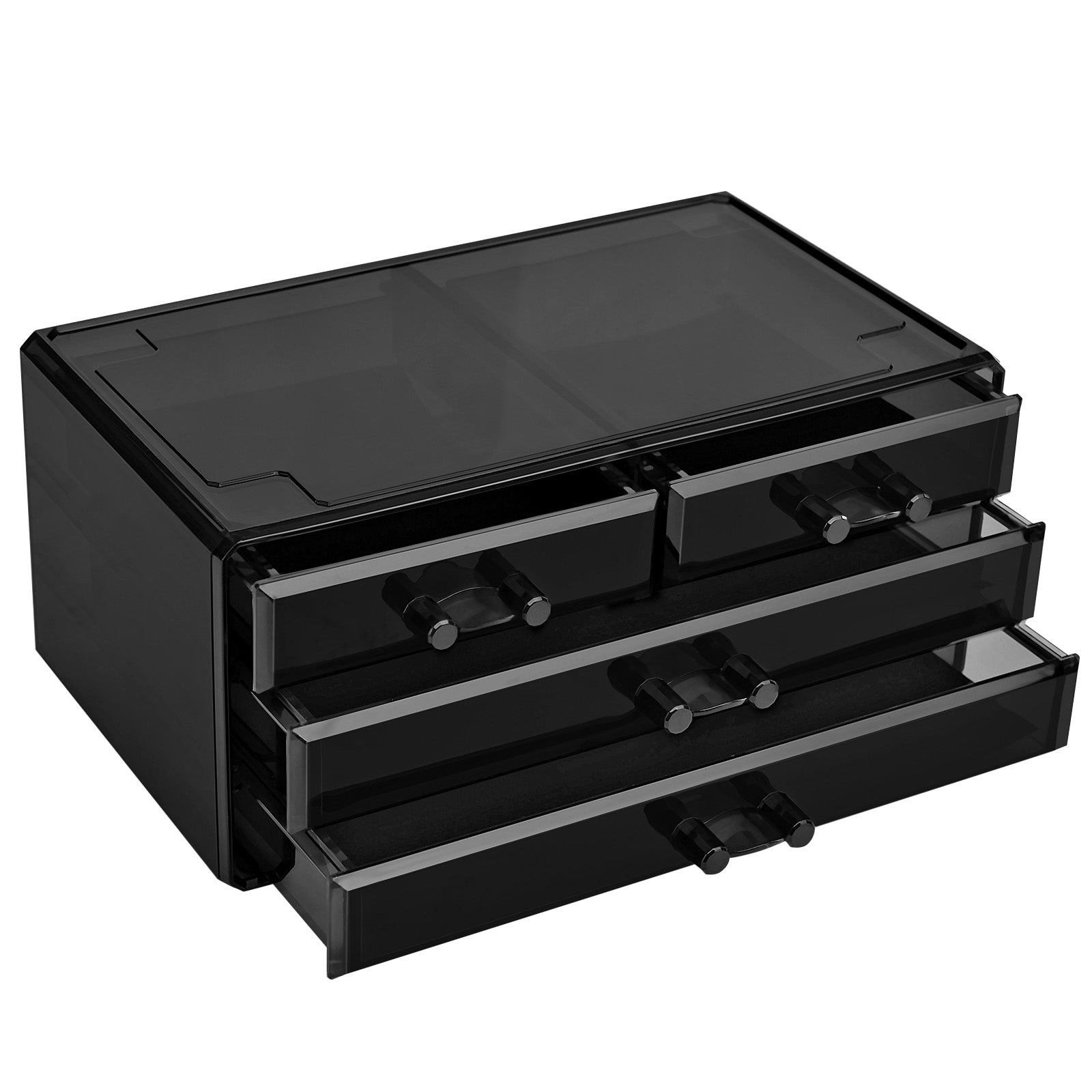 Make-Up Organizer-4 Drawers-Black
