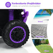 12V – Electric Kids Quad med musikhorn och LED strålkastare – Lila