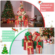 Upplyst – presentförpackning Set staplade förinställda julklappsförpackningar – 15 170 cm – Färgglad