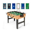 Multifunktionsbord – i Kombi Spelbord med Bordfotboll Hockey Bordtennis Biljard – 10 1 1055 cm – Färgglad