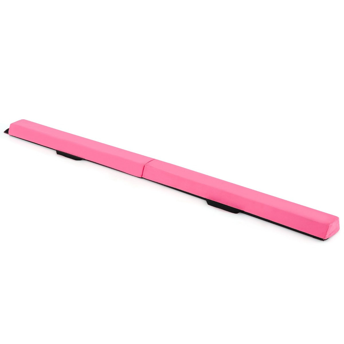 Balansbom – Gymnastikbom fällbar halkfri upp till – 73 kg 210 cm – Rosa