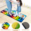 Musikmatta – för barn, pianomatta med musikinstrument, tangentbord dansmatta inspelnings och uppspelningsfunktion, leksak – 8 120 x 47 cm – Färgglad