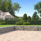 Schanskorf - Gabion Garden Wall - för stenar - 100 x 30 x 30 cm - silver
