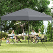 Pop – up paviljong med bärväska och UV50+ Höj sänkbar – 3 x 3 m – Grå