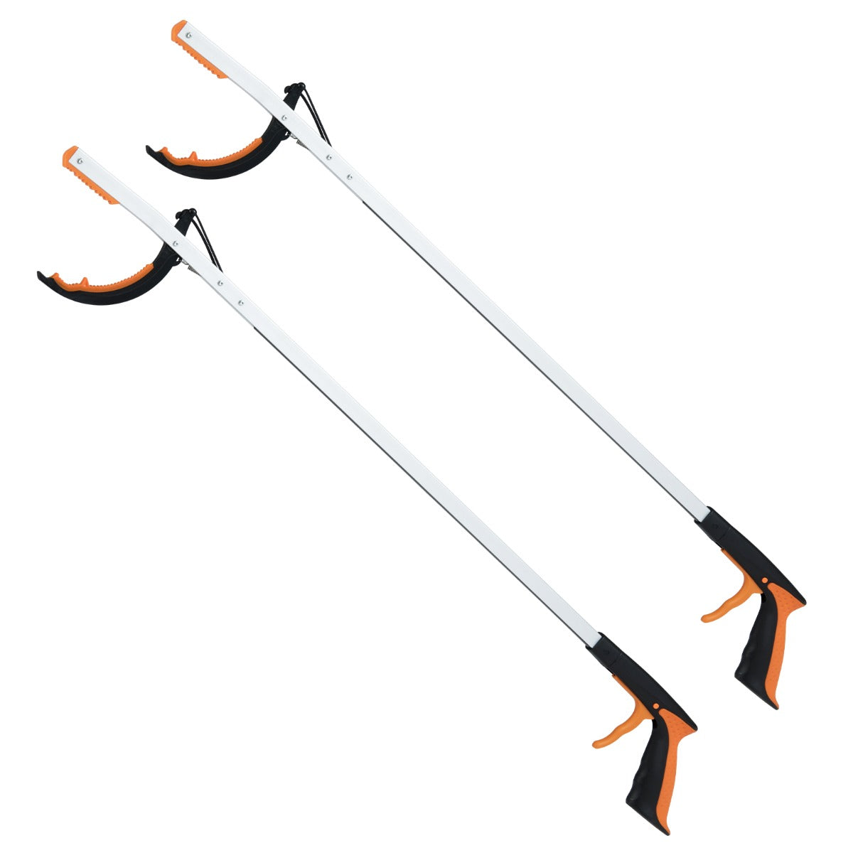pack – extra långa tång, och sopuppsamlingspinne Lätt aluminiumklor – 2 88 cm – Silver