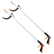 pack – extra långa tång, och sopuppsamlingspinne Lätt aluminiumklor – 2 88 cm – Silver