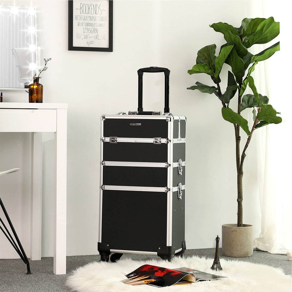 Make-up vagn-3-i-1-svart