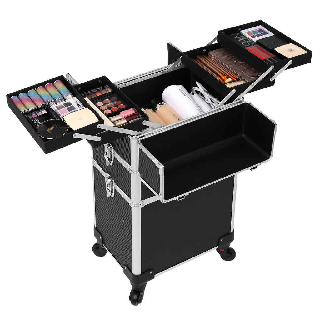 Make-up vagn-3-i-1-svart
