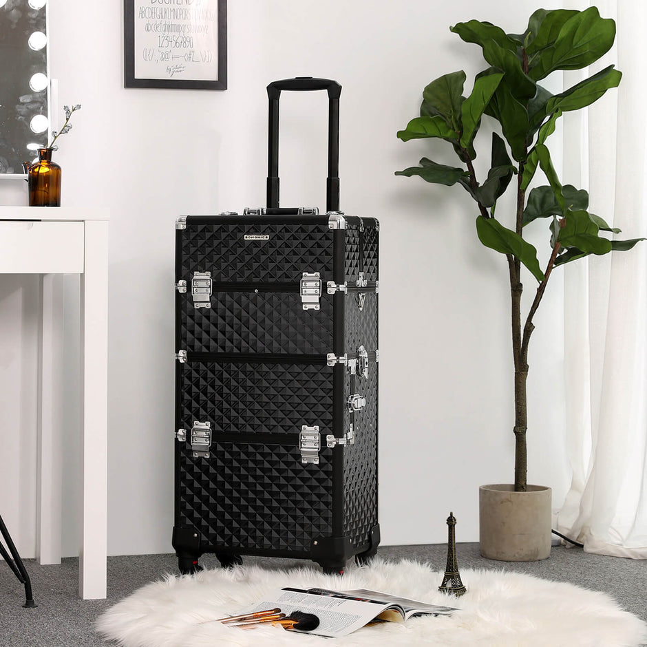 Make-up vagn-3-i-1-svart