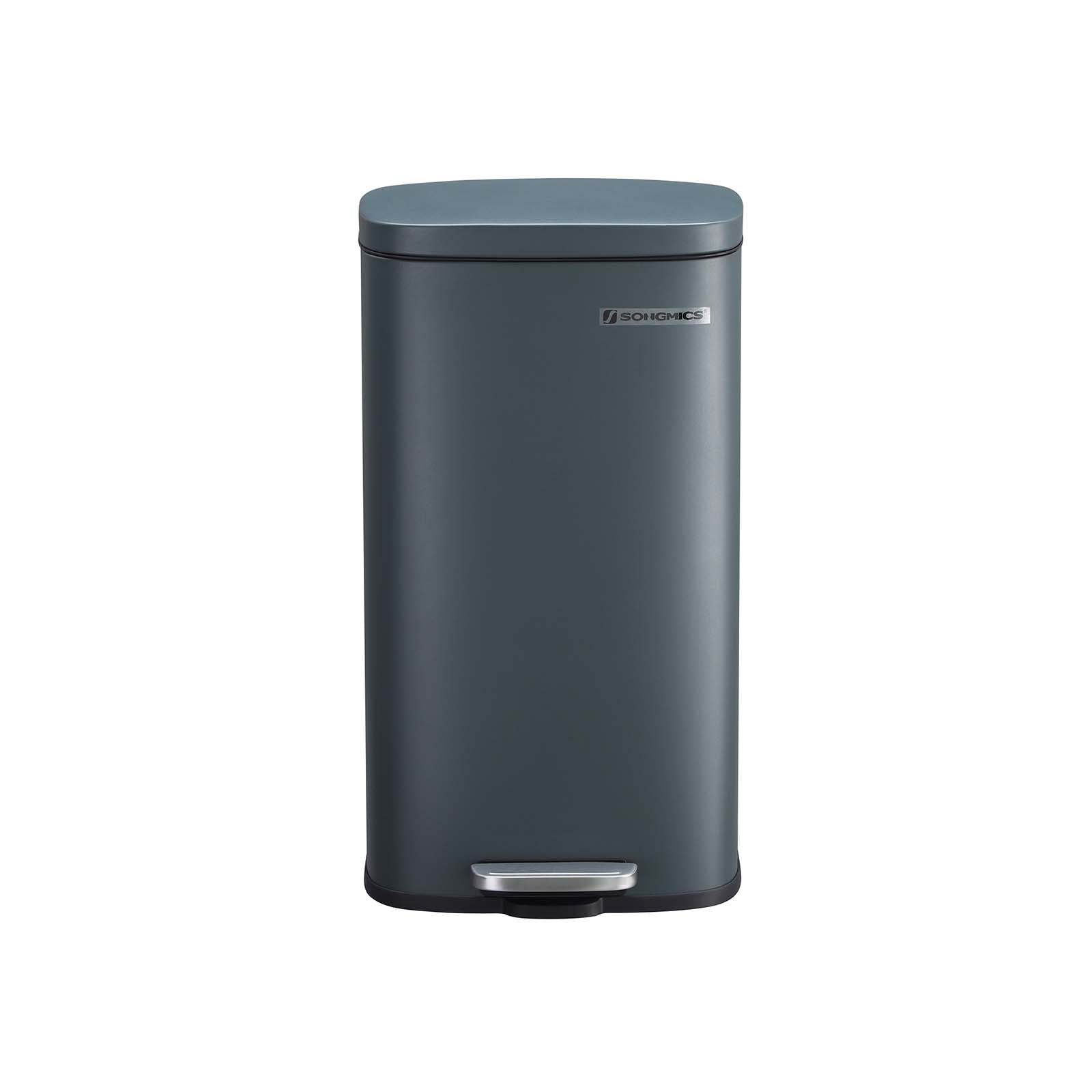 Avfallsbimmer - pedal bin - softclose - 30 l - rökgrå