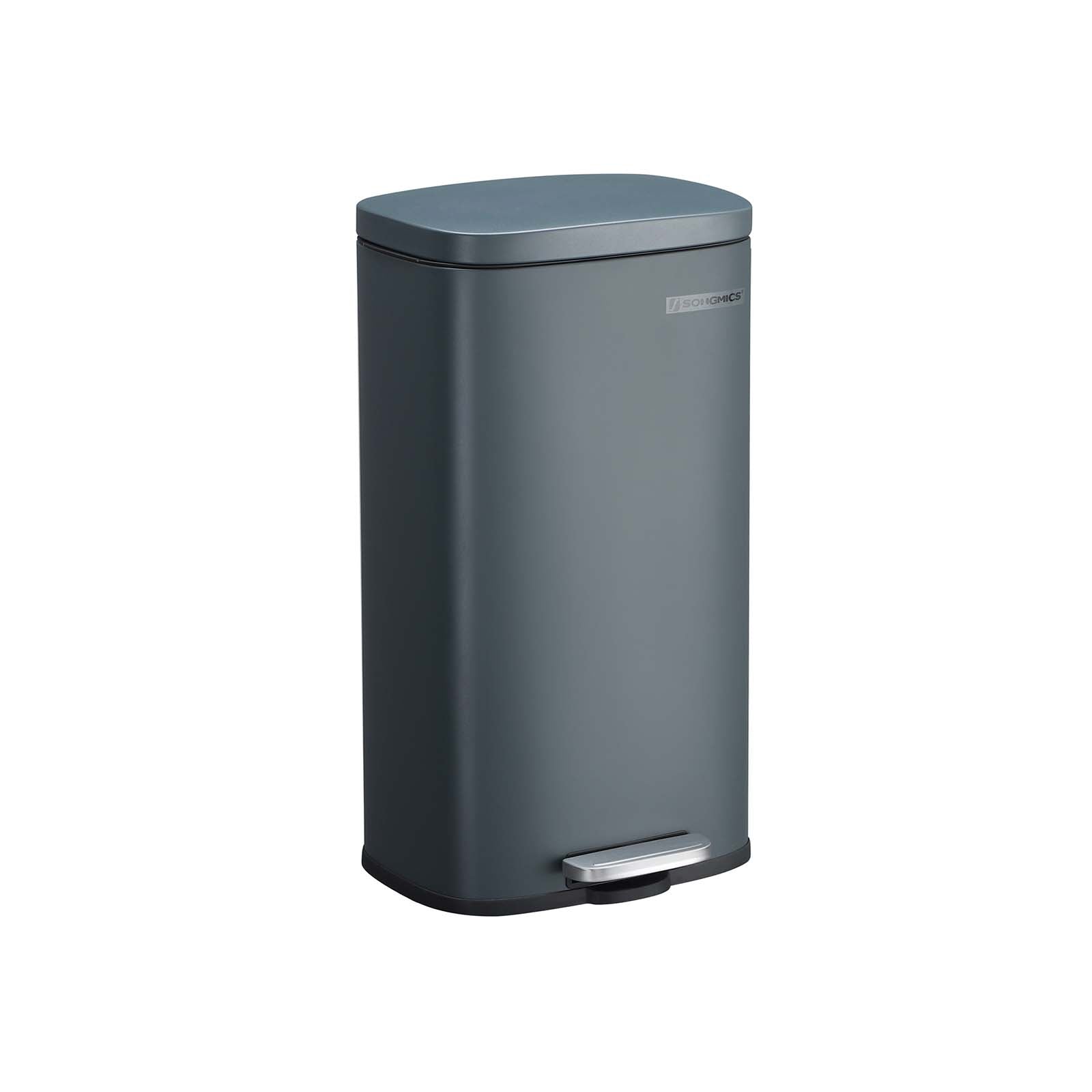 Avfallsbimmer - pedal bin - softclose - 30 l - rökgrå