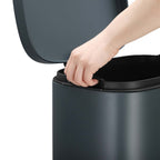 Avfallsbimmer - pedal bin - softclose - 30 l - rökgrå