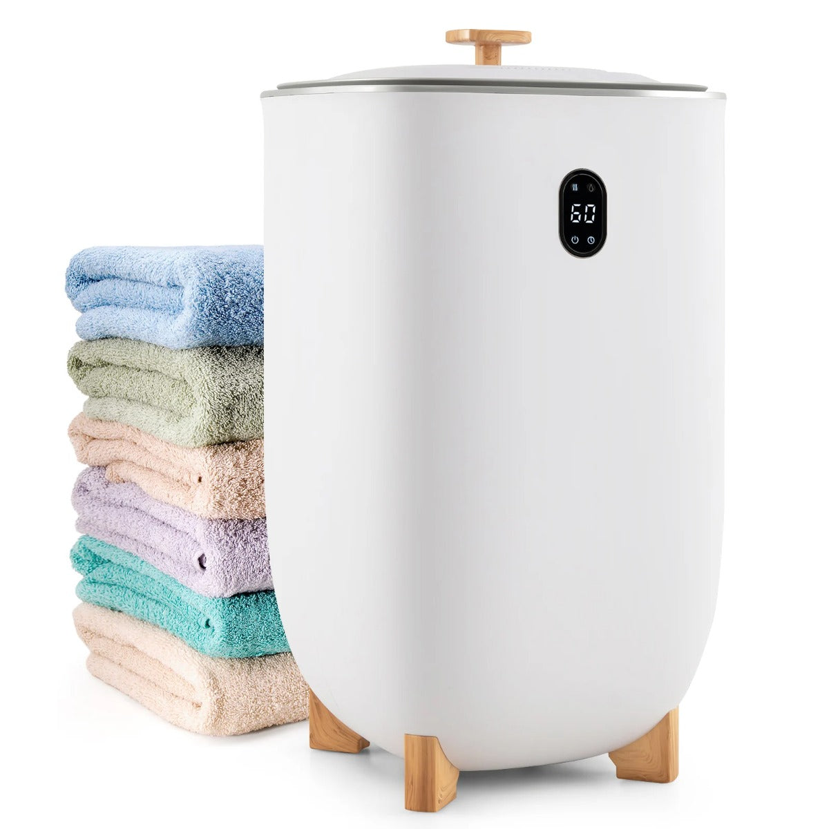 35L – Stor med timer Elektrisk Takvärmare – Vit