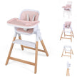 i – hopfällbar justerbar babyhögstol med matbricka – 4 1 71 x 58 x 93 cm