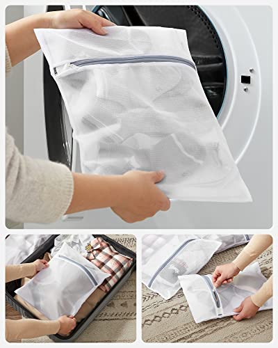 Tvättkorg - 90 liter - tygsamlare - avtagbar innerficka - 2 tvättväskor gjorda av tyg - grå