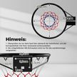 Standard – basketkorg med nät Mini för väggmontering – Ø 45 cm – Svart