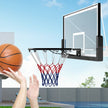 Standard – basketkorg med nät Mini för väggmontering – Ø 45 cm – Svart