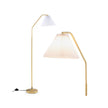 Golvlampa – vardagsrum E27 sockel båglampa med justerbart lamphuvud – 168 cm – Vit