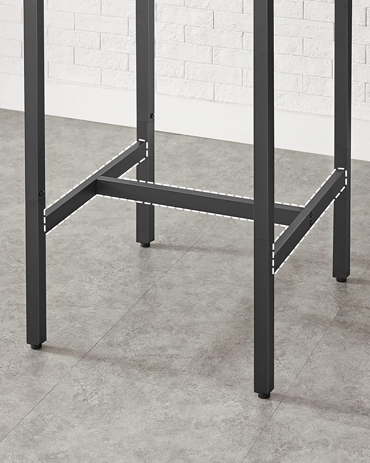 Barbord – Robust och mångsidig – Greige svart