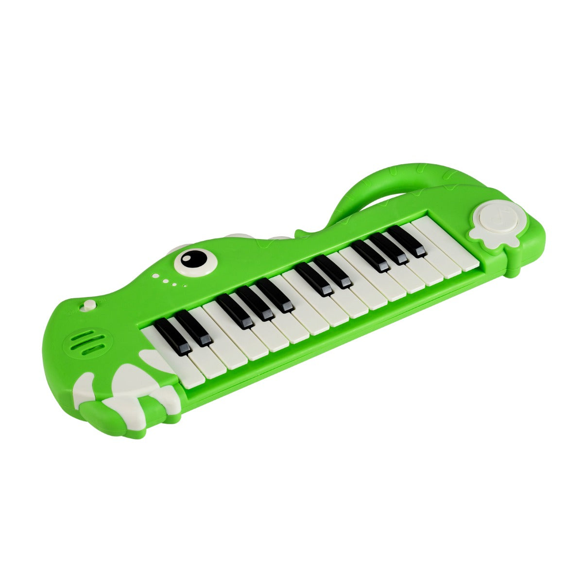 tangent – barn digitalpiano med inbyggd musik och ljus elektronisk – 25 – Grön