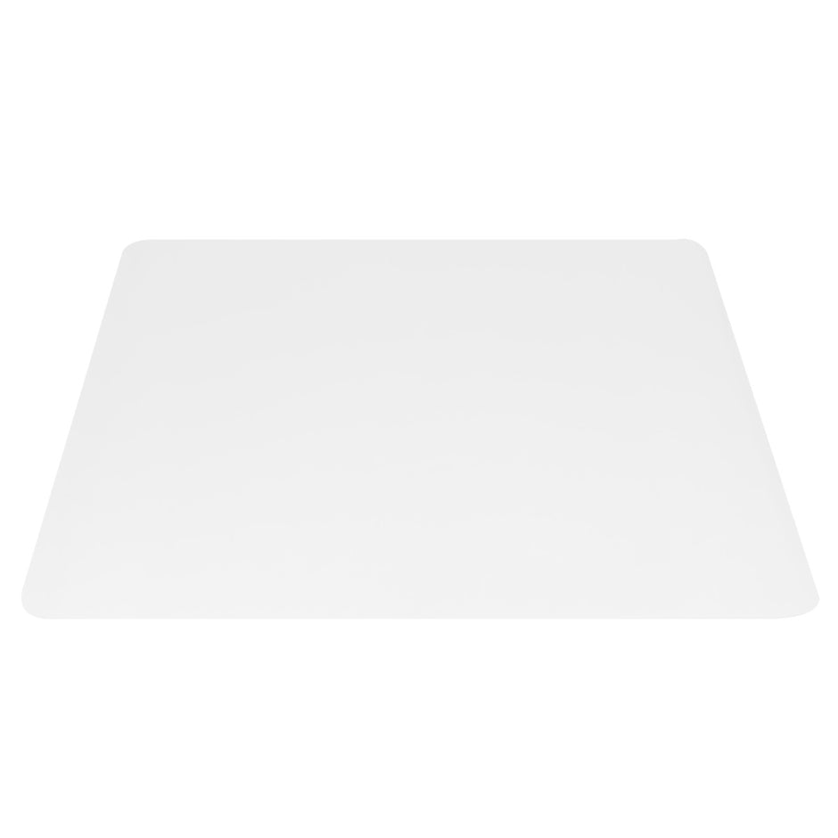 Kontorsstolsunderlägg – Transparent PVC golvskyddsmatta – 180 x 160 cm – Genomskinlig