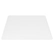Kontorsstolsunderlägg – Transparent PVC golvskyddsmatta – 180 x 160 cm – Genomskinlig