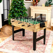 Multifunktionsbord – i Kombi Spelbord med Bordfotboll Hockey Bordtennis Biljard – 10 1 1055 cm – Färgglad