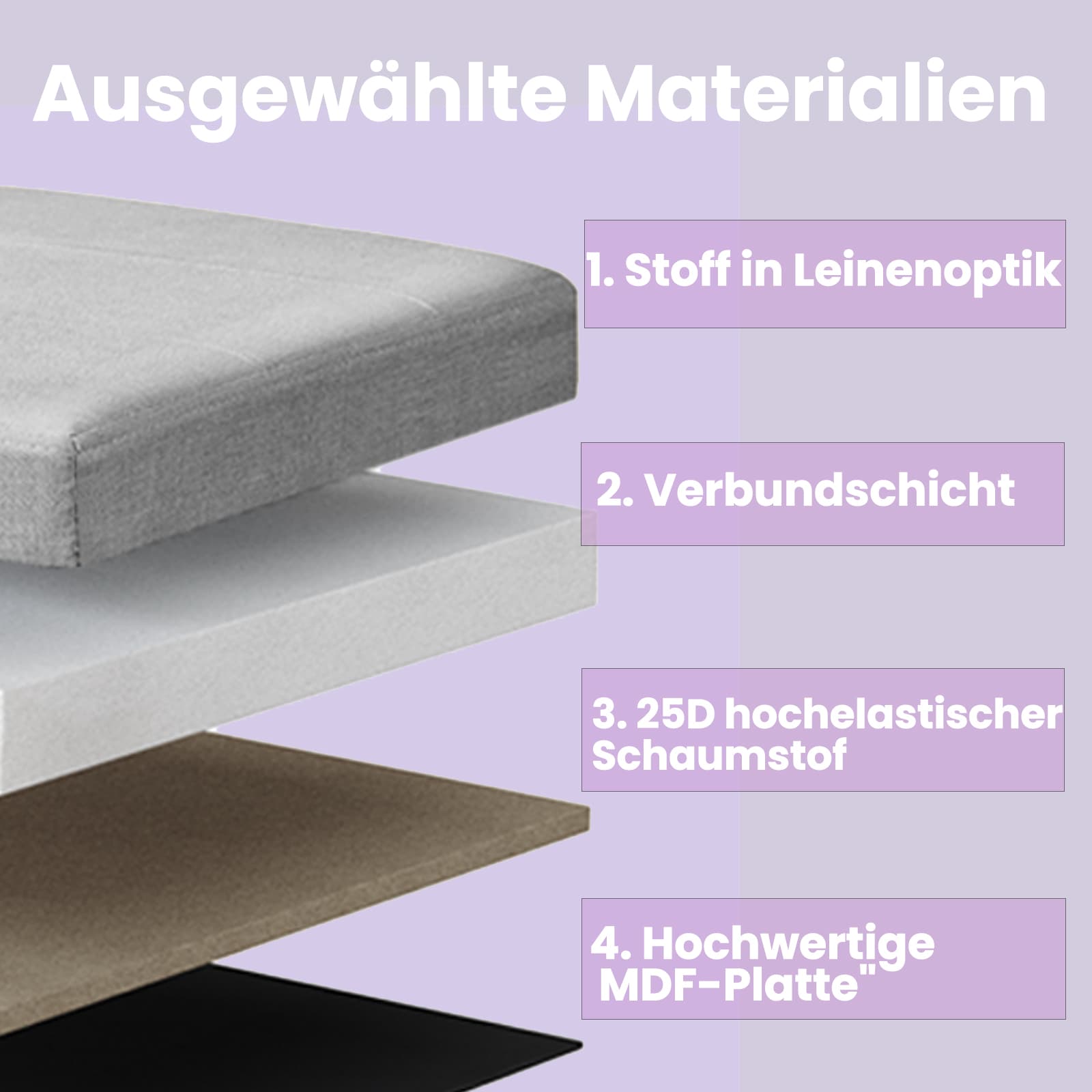 Soffa med lagringsutrymme - 38 x 76 x 38 cm - sätesbox - multifunktionell