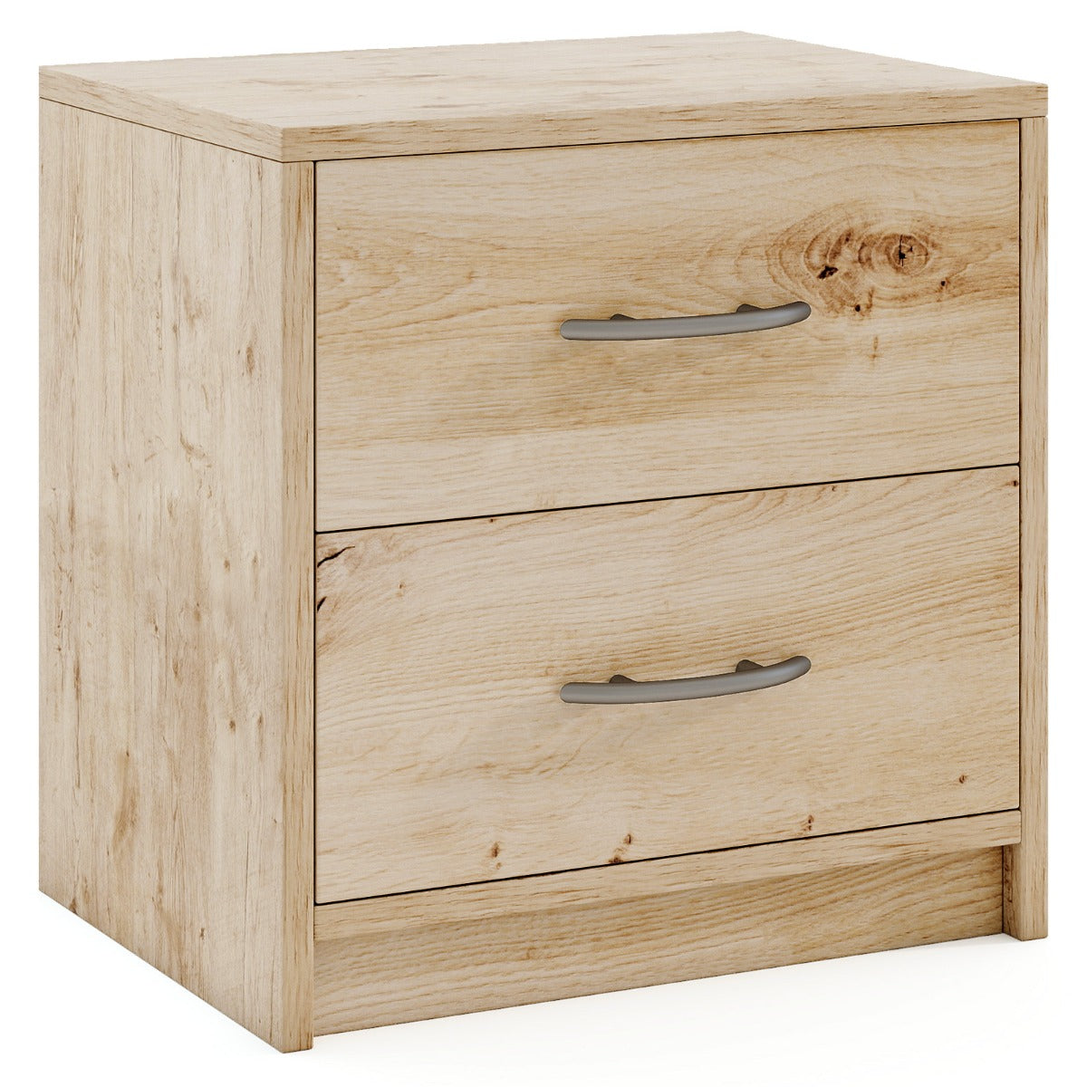 Nattduksbord – med lådor Litet sidobord Nattbord Soffbord Nattkommod – 2 – Natur