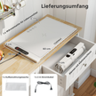 Elektrisk – värmematta silikon för livsmedel rullbar värmeplatta temperaturinställningar från 50℃ 100℃ ( ) – 6 – Vit