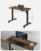 Elektriskt skrivbord - Höjdjusterbar - 60 x 120 cm