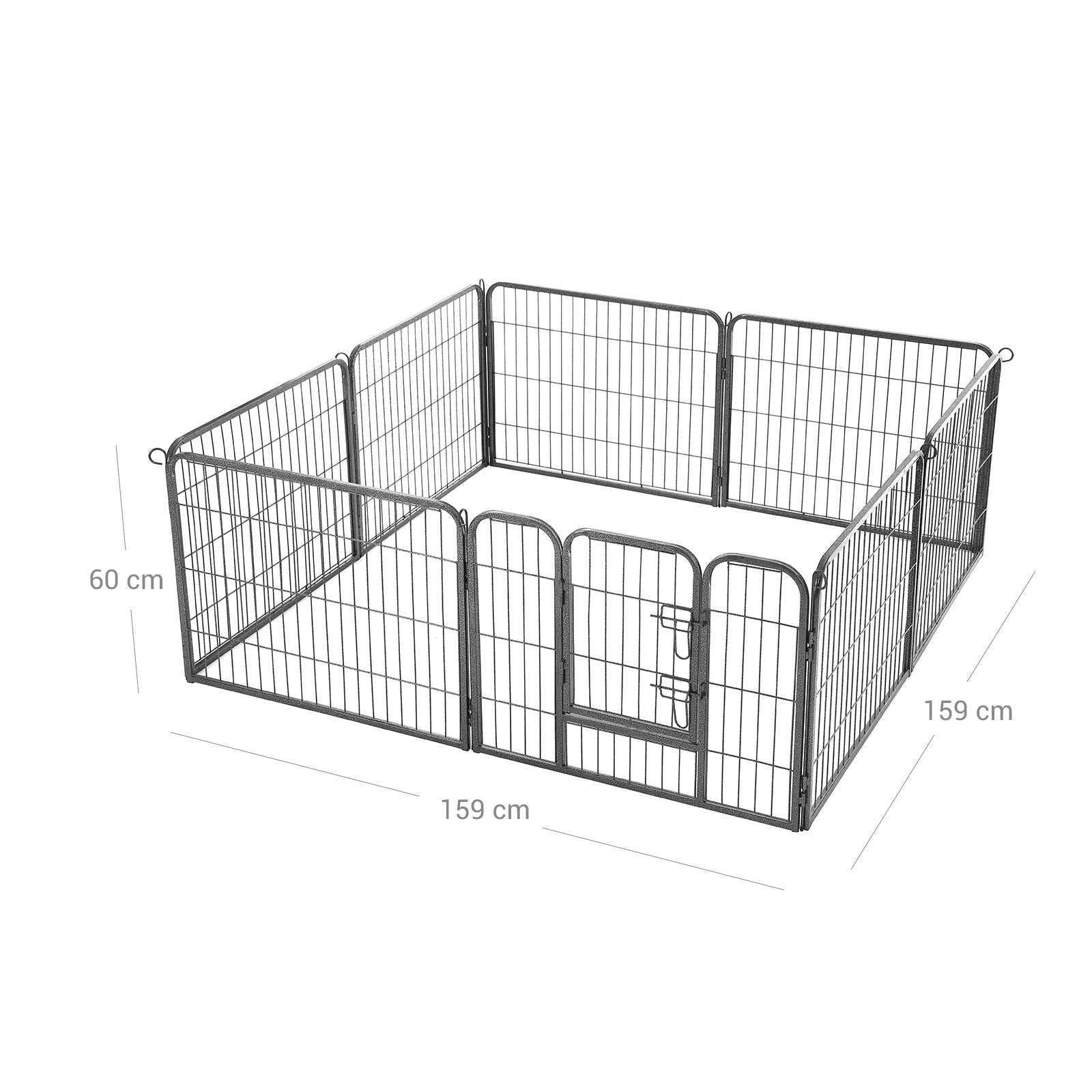PuppyBox - 8 -Corner Dog Box - Foldbar