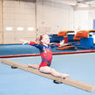 Bålbänk – Gymnastik Träning ihopfällbar Slitbar Fitness – 2.1 m – Brun