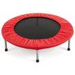 Mini – Trampolin Fitness Fällbar upp till Belastning – 150 kg Ø 97 cm – Röd