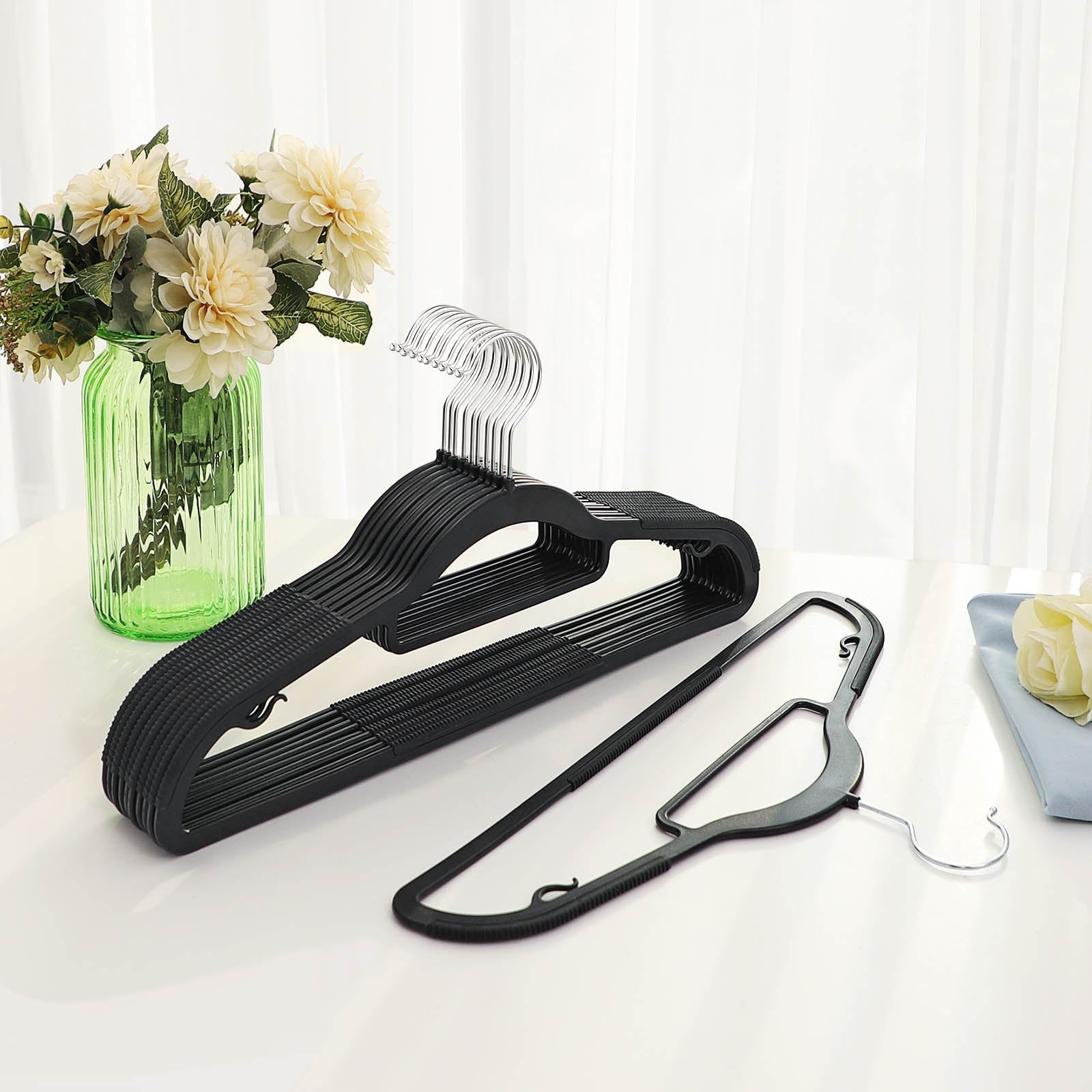 Klädhängare - Anti -Slip - Set of 50 - Grey