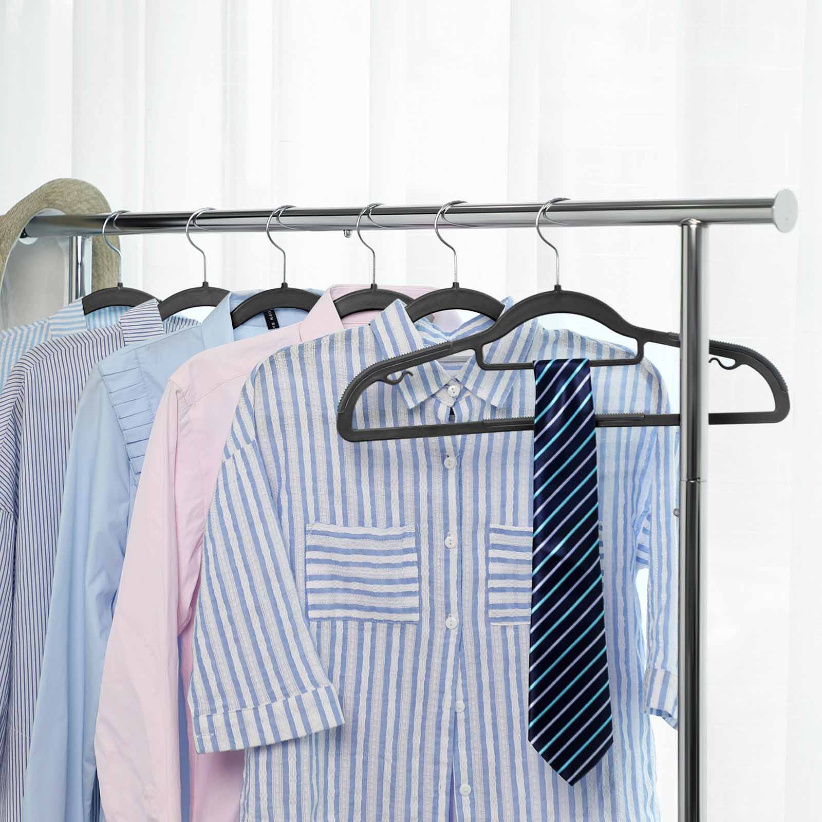 Klädhängare - Anti -Slip - Set of 50 - Grey