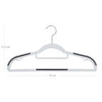 Klädhängare - Anti -Slip - Set of 50 - Grey