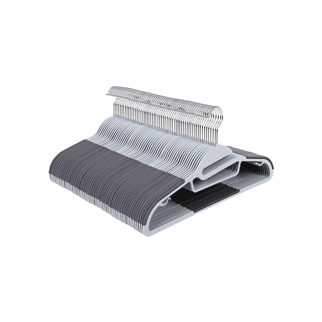 Klädhängare - Anti -Slip - Set of 50 - Grey