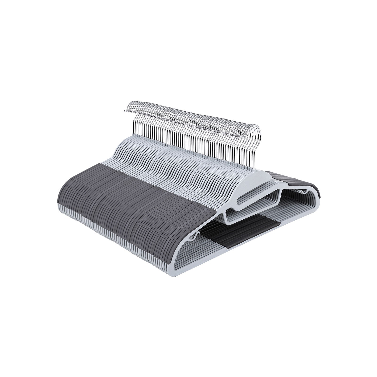 Klädhängare - Anti -Slip - Set of 50 - Grey