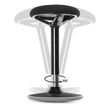 Arbetspall – 360° vridbar – Sitthöjd 50-65 cm – Svart
