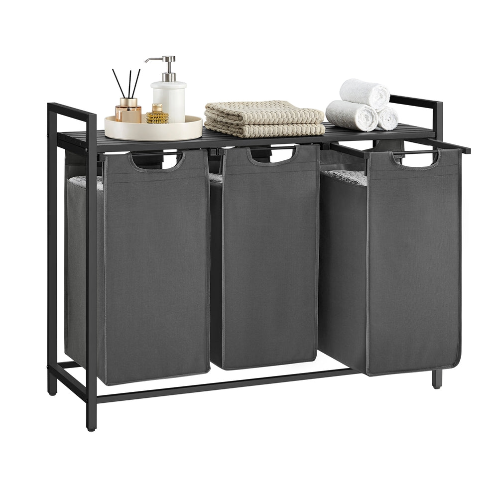 Laundry Basket - MDF and Steel