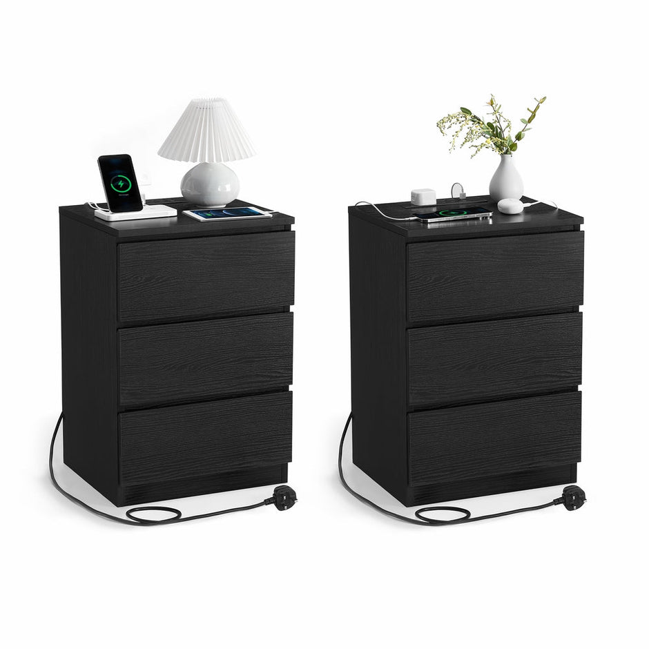 KAILYN Collection Bedside Tables - Wood