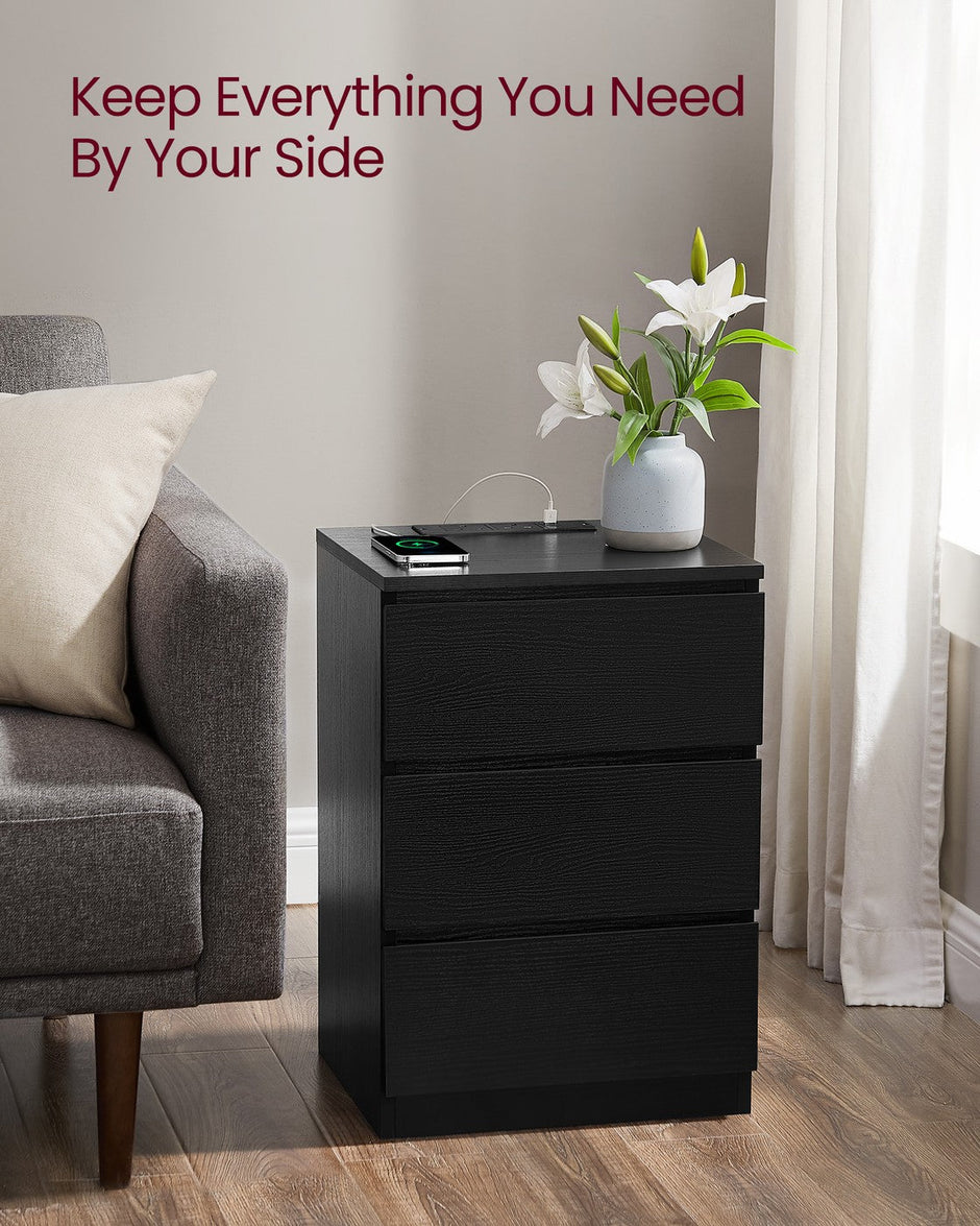 KAILYN Collection Bedside Tables - Wood