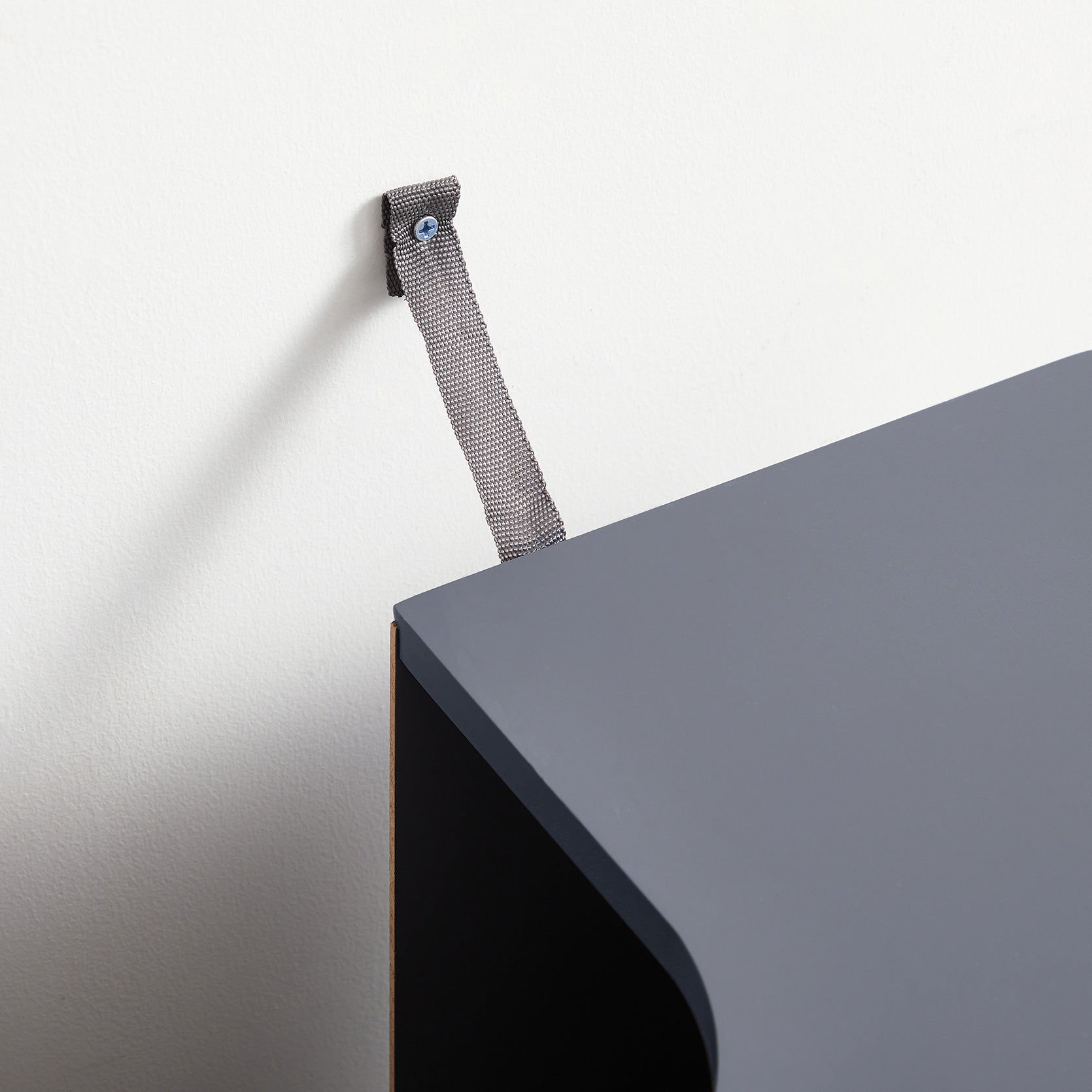 WASHBASIN CABINET - Badrumsmöbler - med 2 dörrar - landsstil - grå